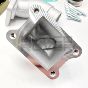 Collettore VMC Power Flow , Aspirazione Lamellare , Per Carburatori da 24 mm tipo PHBL Dell'Orto , Polini  per Piaggio Vespa 50 Special , N , L , R , 125 Primavera , ET3 