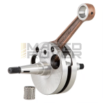 Albero motore SIP PREMIUM biella ramata 110mm corsa 57mm spinotto Ø 15mm per Vespa 150 VB1T / VGL1T / VL1-3T
