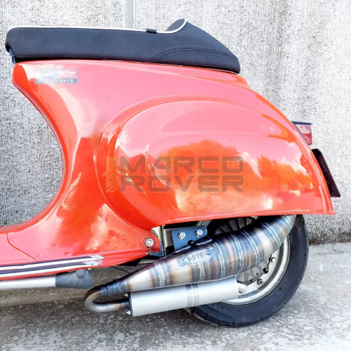 Marmitta Espansione racing VMC Strike 2.0 per Vespa 50 Special L N R 125 primavera et3 pk - anche corsa corta 