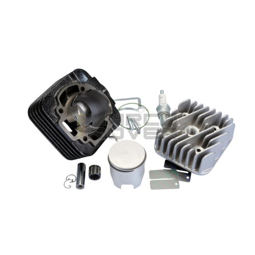 Kit Cilindro POLINI Ø 47 , In ghisa , Corsa 39.3 ( Corsa 40 ) , Cilindrata 68 cc per Piaggio Vespa 50 ET2 , LX , Zip 50 , Typhoon , Free , Liberty , Sfera , Gilera Stalker , Derbi , Italjet , Scarabeo 
