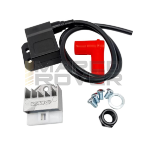 Accensione elettronica VMC PRECISION cono 20mm CNC integrale 1,5Kg , Anticipo Variabile per Piaggio Large frame Vespa PX , PE , ventola in alluminio  