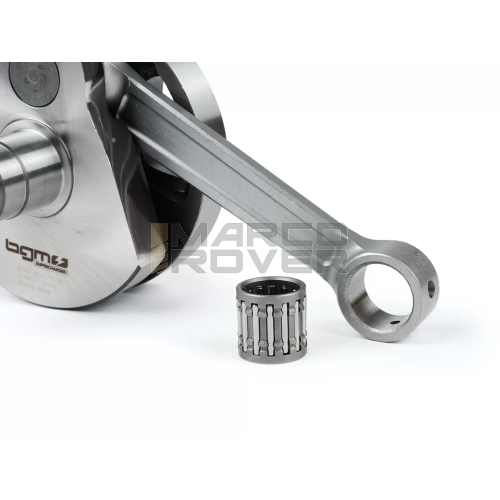 Albero motore BGM PRO, corsa 60 mm , Biella , 125mm , Spinotto , Ø 16 mm , Spalle 87.8 per Piaggio Vespa PX 80 , 125 , 150 , 200 , PE , Arcobaleno , Cosa , LML Star , Stella