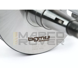 Albero motore BGM PRO, corsa 60 mm , Biella , 125mm , Spinotto , Ø 16 mm , Spalle 87.8 per Piaggio Vespa PX 80 , 125 , 150 , 200 , PE , Arcobaleno , Cosa , LML Star , Stella