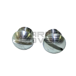 Kit 2 vite in alluminio chiusura fori per supporto ruota di scorta,vespa.  VESPA : V5A1T>92877 - V5SA1T - V9A1T - VNA1T18705> - VNA2T - VNB1T>6T - VNC1T - VNL2T>81582 - VGLA1T - VGLB1T - VBA1T - VBB1T>2T - VBC1T - VS4T>5T - VLA1T - VLB1T>1205477 - VLB2T.