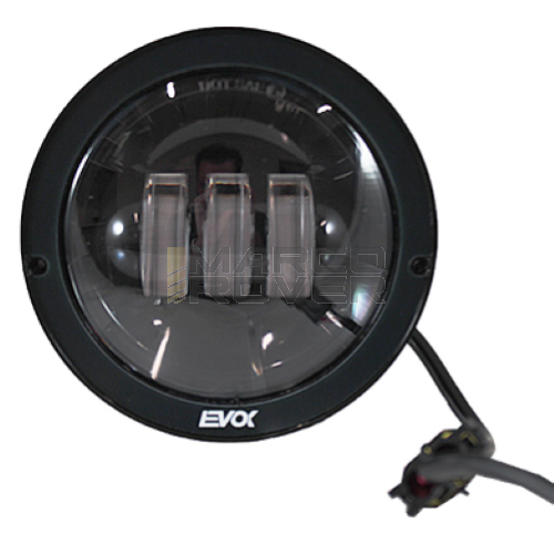 Fanale anteriore a LED evok per PIAGGIO si FL2 - fondo nero 6 / 12v Plug&Play
