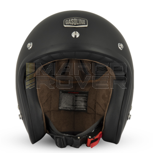 Casco Gasoline - Jet Cafe Racer S250 Black Mat 
