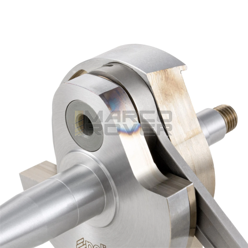 Albero Motore POLINI anticipato corsa 51 biella 97 cono 20 a valvola per vespa 50 125 pk primavera et3 