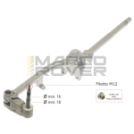 Forcella Anteriore Completa , Diametro Perno Ø 16/18 , Con Filetto da Ø 12 mm per Piaggio Vespa PX , PE 80 , 125 , 150 , 200 , PX Prima serie 