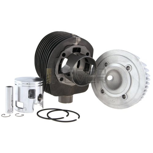 Cilindro POLINI 177cc by SIP , Diametro Ø 63 mm , Corsa 57 mm , 2 Travasi , per Piaggio 125 , 150 VNB , GT , GTR , Super , VBA , VBB , GL , Sprint , T4 