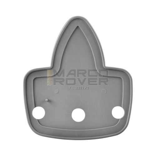 Fanale Posteriore , Con Vetro Rosso , Corpo Cromato , Per Piaggio Vespa 125 , 150 , VNB 1 - 5 , VBB , GS 150 , GS 160