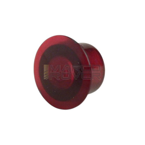 Luce Spia per Manubrio , Rossa , Su Corpo Fanale , Diametro Ø 12 mm , 7.8 mm , 6.8 mm altezza per Piaggio Vespa Faro Basso , VNB 3 - 6 , Ape e Lambretta , LVDue