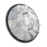 Ventola Volano DEXTER , Ricavata da Pieno e Lavorata in CNC con Corona Dentata per Avviamento Elettrico , Per Accensione SIP VAPE , per Piaggio Vespa 50 Special , N , L , R , 90 SS , 125 Primavera , ET3 , PK 50 , S , XL , APE 50