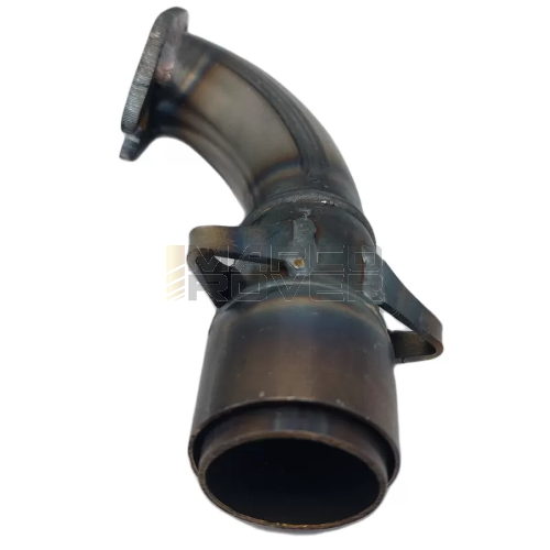 Collettore per Marmitta VMC SILURO TOURING , Diametro Ø 28 mm , per Piaggio Vespa 50 Special , N , L , R , 90 , 125 Primavera , ET3