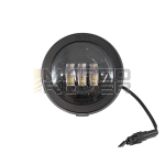 Faro, fanale anteriore led EVOK tondo 3 lenti senza angel eyes per Vespa PK HP FL 50 - 125cc