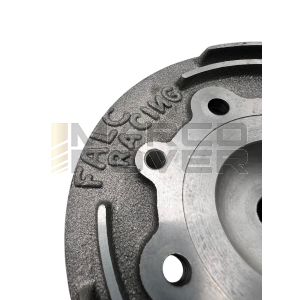 Testa Cilindro FALC RACING , Cielo Piano , d. 64 , candela centrale , Modello Racing con Alette