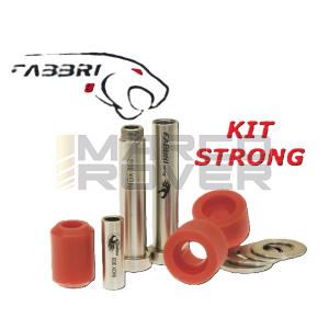 Kit Strong Silentblock Fabbri Racing rosso – Anti Vibrazione per Motore Vespa Smallframe