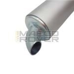 Silenziatore per Marmitte Vespa VMC STRIKE & Fifty - Misura 230 mm Tubo Dritto