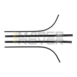 SET LISTELLI PEDANA , STRISCE CIF BLACK EDITION PER VESPA PK 50-125 / S / SS / ETS / AUTOMATICA