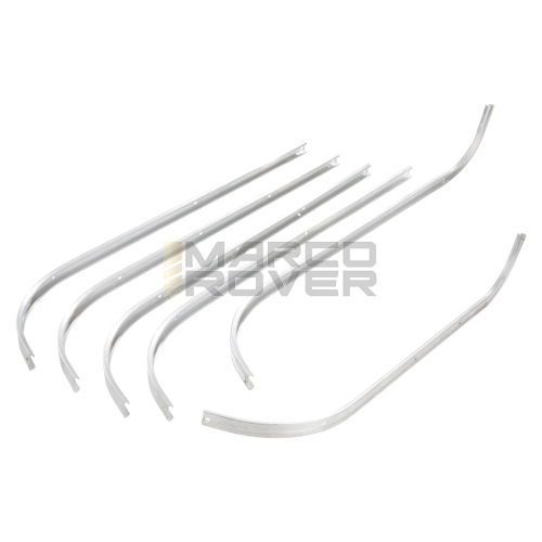 Serie Strisce Pedana , Listelli , Cromati con Puntali , Rivetti e Gomma per Piaggio Vespa 125 GT , GTR , Sprint , TS , Rally 180 , 200