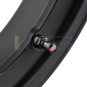 Cerchio in lega tubeless a margherita  2.0 SIP 2.10 - 10 Vespa 50, 125 ET3 Primavera, PK, PX, T5 - nero opaco