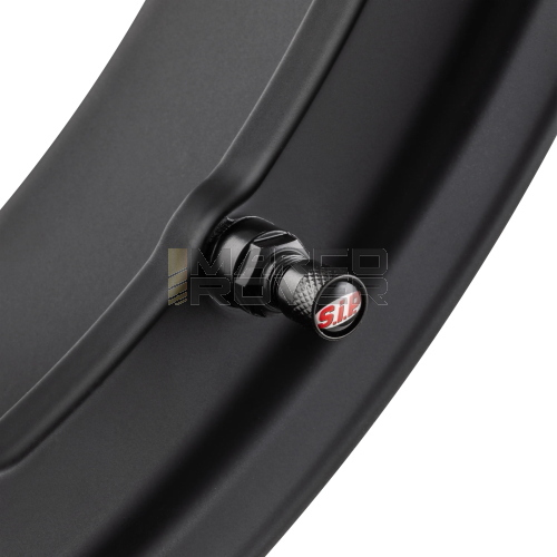Cerchio in lega tubeless a margherita  2.0 SIP 2.10 - 10 Vespa 50, 125 ET3 Primavera, PK, PX, T5 - nero opaco