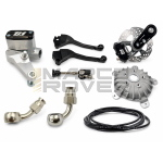 Kit Freno a Disco Completo 8.1 , OTTOPUNTOUNO , per Piaggio Vespa 50 Special , Faro Quadro , Montaggio Facile su Forcella Originale !