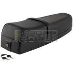 Sella DIEFFE , Colore Nero , Con Serratura , per Piaggio Vespa PK 50 , 125 , S , XL , Automatica