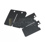 Lamelle in Carbonio per Pacco Lamellare VMC " Doppia Cuspide " , 0.30 / 0.40 mm 