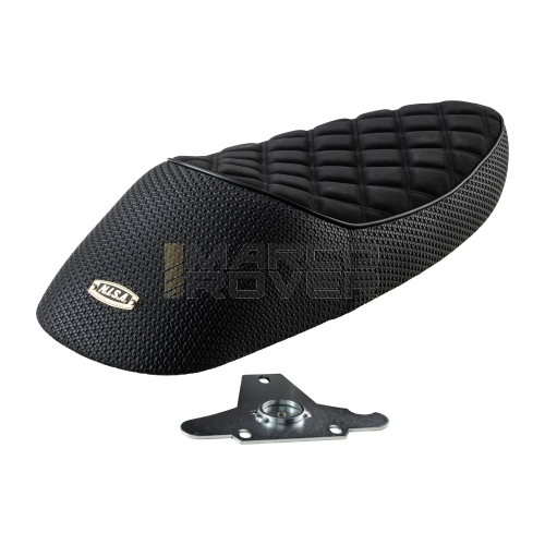Sella NISA " BLACK GIRL" per Vespa Largeframe PX 125, PX 150, PX 200, Sprint, Sprint Veloce adatto anche per Vespa 125 VNA , VNB , GT , GTR , Super , TS , 150 VBA ,VBB , GL , Super