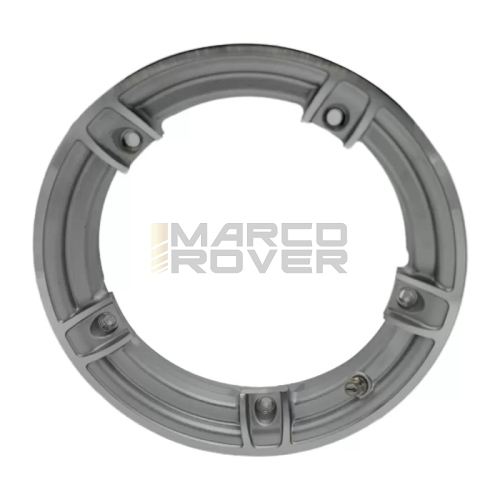 Cerchio in lega tubeless 2.0  Vintage VMC 2.10-10 Vespa 50, 125 ET3 Primavera, PK, PX, T5 - grigio metallizzato 