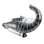 Marmitta espansione Sport Production DEXTER RACING  versione 2025 per Vespa con cilindri intarasse scarico 52 / 56mm per Vespa 50 Special L N R 90 125 primavera et3 