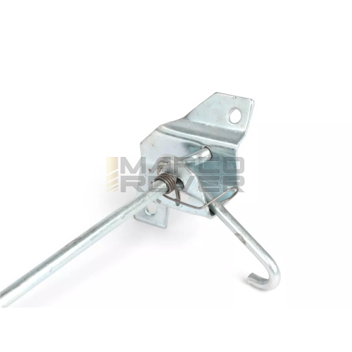 Kit Ganci Chiusura Cofani Laterali , Ganci Interni , 2 Pezzi , ( Destro e Sinistro ) per Piaggio Vespa PX 125 , 150 , 200 , T5 125 e LML Star , Stella