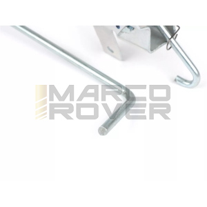 Kit Ganci Chiusura Cofani Laterali , Ganci Interni , 2 Pezzi , ( Destro e Sinistro ) per Piaggio Vespa PX 125 , 150 , 200 , T5 125 e LML Star , Stella