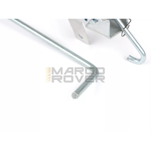 Kit Ganci Chiusura Cofani Laterali , Ganci Interni , 2 Pezzi , ( Destro e Sinistro ) per Piaggio Vespa PX 125 , 150 , 200 , T5 125 e LML Star , Stella