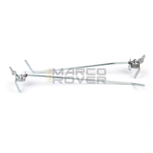 Kit Ganci Chiusura Cofani Laterali , Ganci Interni , 2 Pezzi , ( Destro e Sinistro ) per Piaggio Vespa PX 125 , 150 , 200 , T5 125 e LML Star , Stella