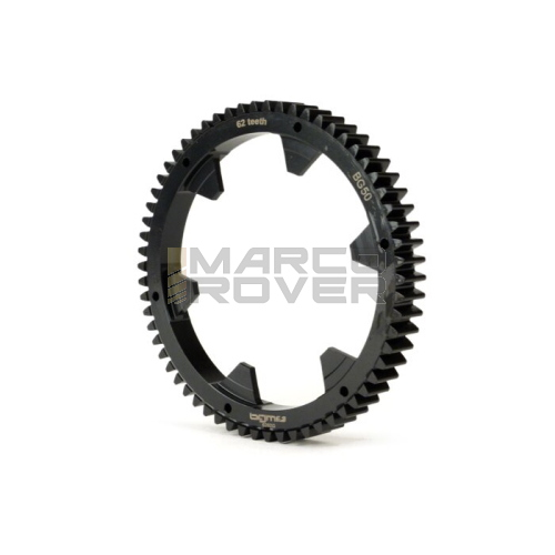 Ingranaggio primaria 62 denti dritti BGM PRO per Vespa Wideframe VM, VN, VL, VB, GS150 (VS5), Largeframe VNA, VNB, VBA, VBB, VGLA, VGLB, VNC (-011000) - 62 denti (dentatura diritta)